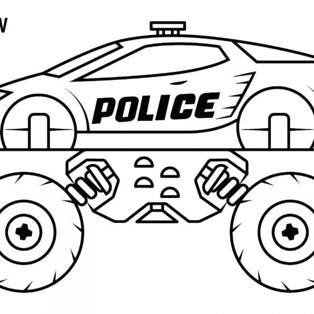 Полицейская машина монстр трак раскраска. Раскраска монстр трак полиция. Монстор тракт Полицейская машина разукрашка. Раскраски машины монстр трак. Полицейская машина монстр