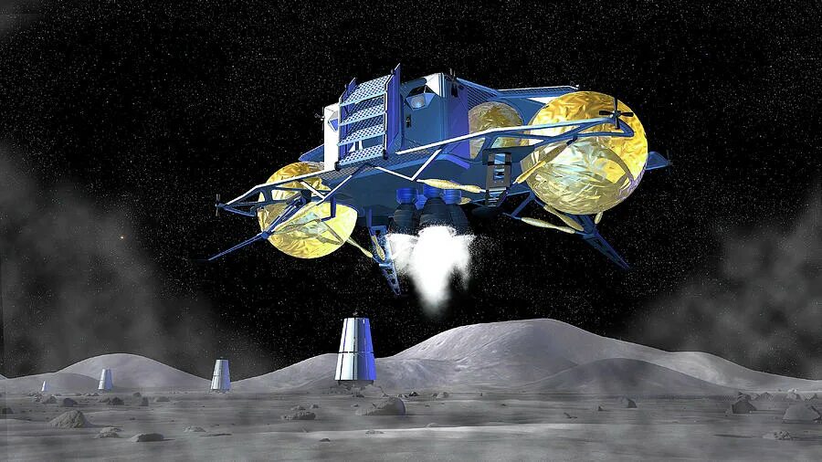 Altair Lunar Lander. Лунный зонд. Лунный модуль Альтаир. Проект Созвездие НАСА. Space resources