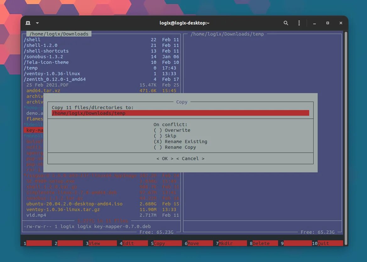 Midnight ubuntu. Midnight commander linux. ranger линукс. ranger file manager. midnight manager.