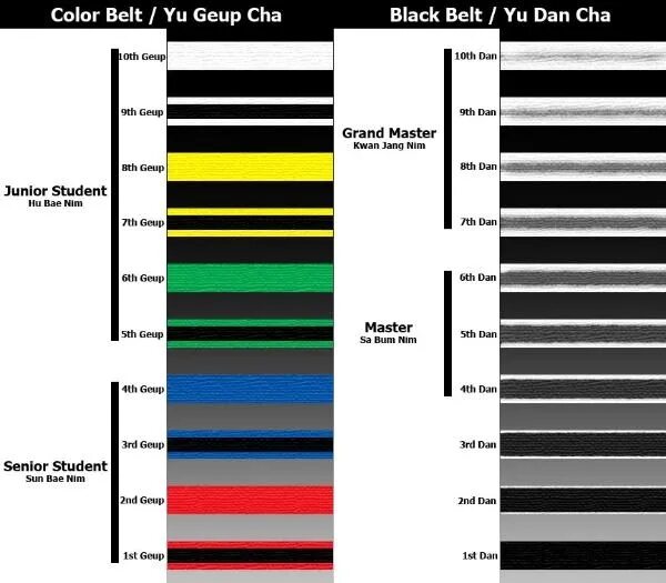 Пояса в тхэквондо. Пояса по тхэквондо по возрастанию. Пояса в тхэквондо ИТФ. Пояса в тхэквондо по порядку. Пояса таэквондо по цветам по порядку
