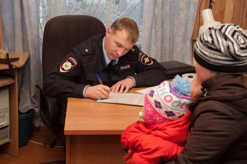 Общение с гражданами сотрудников овд