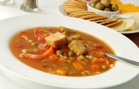 Суп гороховый с мясом говядины