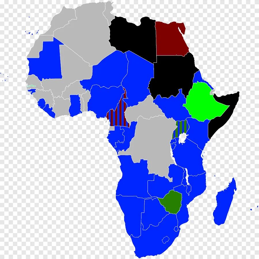 Панафриканизм. Панафрика. Организация африканских государств. СВГ Африка. Союз африканских государств на карте.