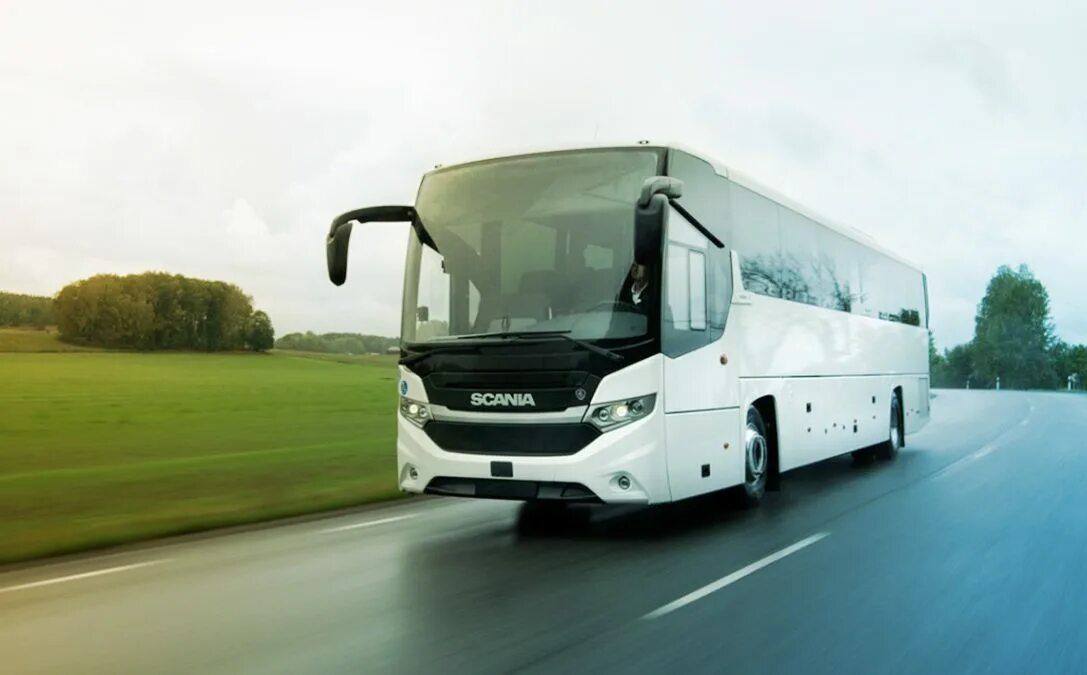 Автобус Scania Interlink. Автобус Скания междугородный. Автобус Скания 2018. Автобус на трассе.