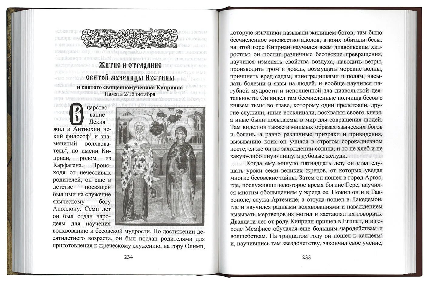 Книга жизнеописание святых. Книга житие святых. Житие своего Святого.