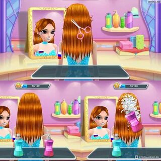 Игры для девочек салон красоты