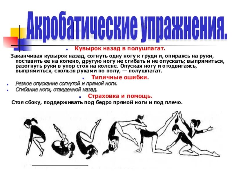 Кувырок назад ноги врозь. Кувырок назад в полушпагат техника выполнения. кувырок назад в полушпагат. техника выполнения кувырка назад в полушпагат кратко. кувырок в полушпагат техника выполнения.