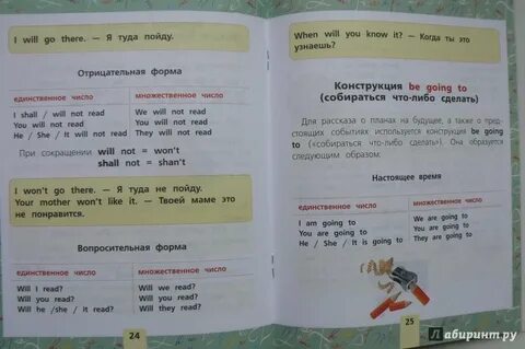 Правила в английском для начальной школы