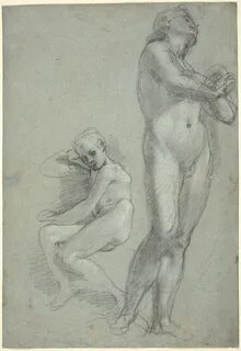 Federico Barocci, Two Nude Youths (recto), c. 1565-1567, NGA 61458.jpg. w:e...