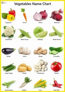 Vegetables in our family