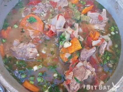 Хашлама из говядины на казане