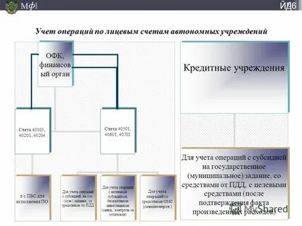 Счета автономного учреждения