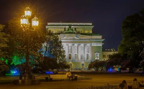 Александринский театр ночь в венеции