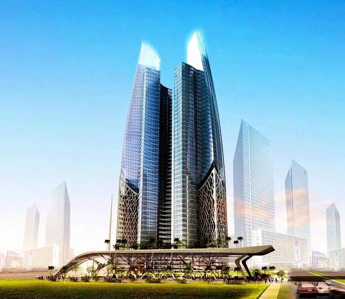 Signature towers. Живописная Тауэр.