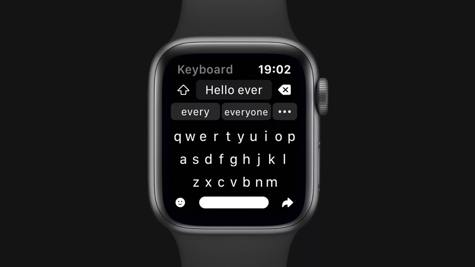 Как перенести apple watch. Apple watch 7 клавиатура. Клавиатура в Эппл вотч 7. Клавиатура на Эппл вотч 6. Русская клавиатура на Эппл вотч.