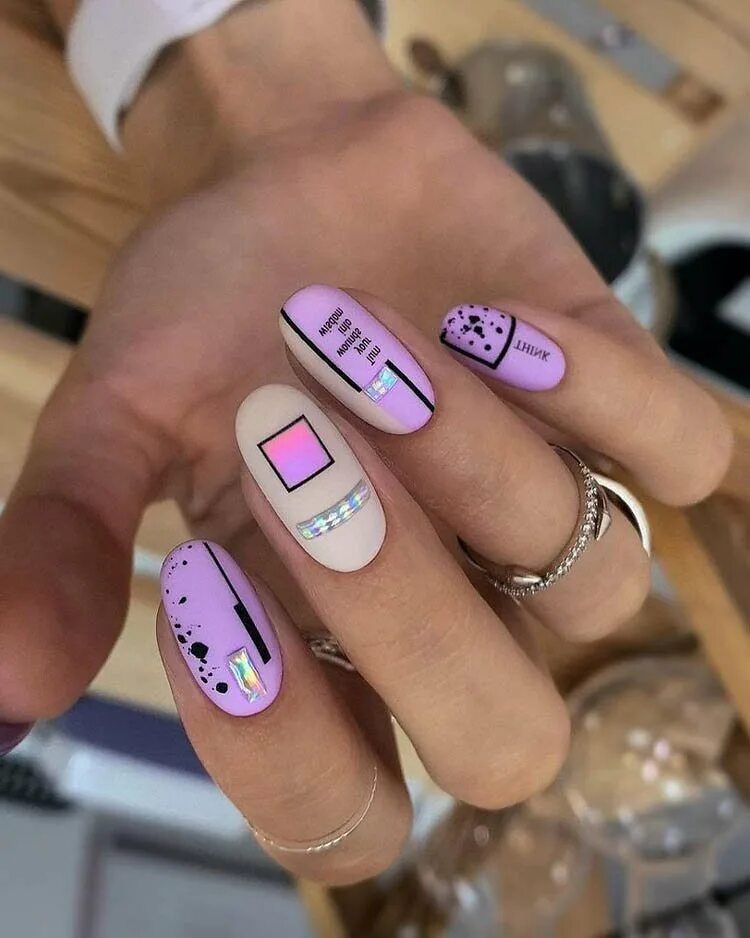 Short colorful summer nail design ideas. / MÉLÒDÝ JACÒB Manicure, Square nails, 