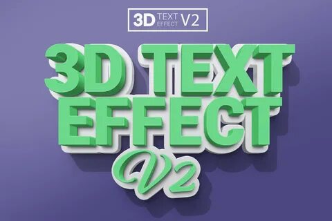 20+ Best 3D Effects for Photoshop (3D Text, 3D Letter Effects & Font.