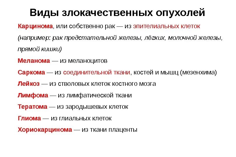 Злокачественные опухоли примеры. Наименование злокачественных опухолей. Названия раковых опухолей. Злокачественная опухоль из соединительной