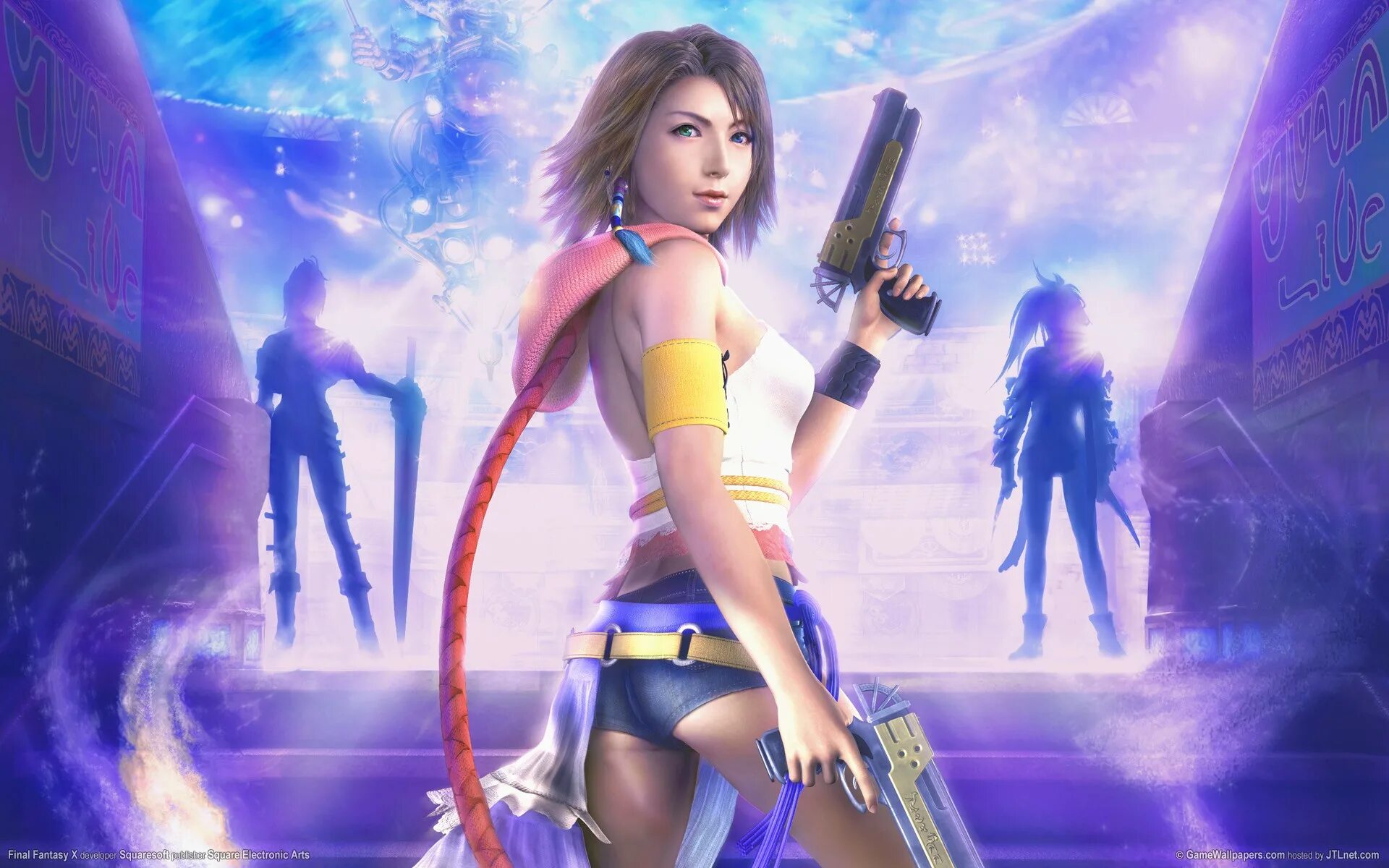 2 7 1024. Final Fantasy x-2 Yuna.