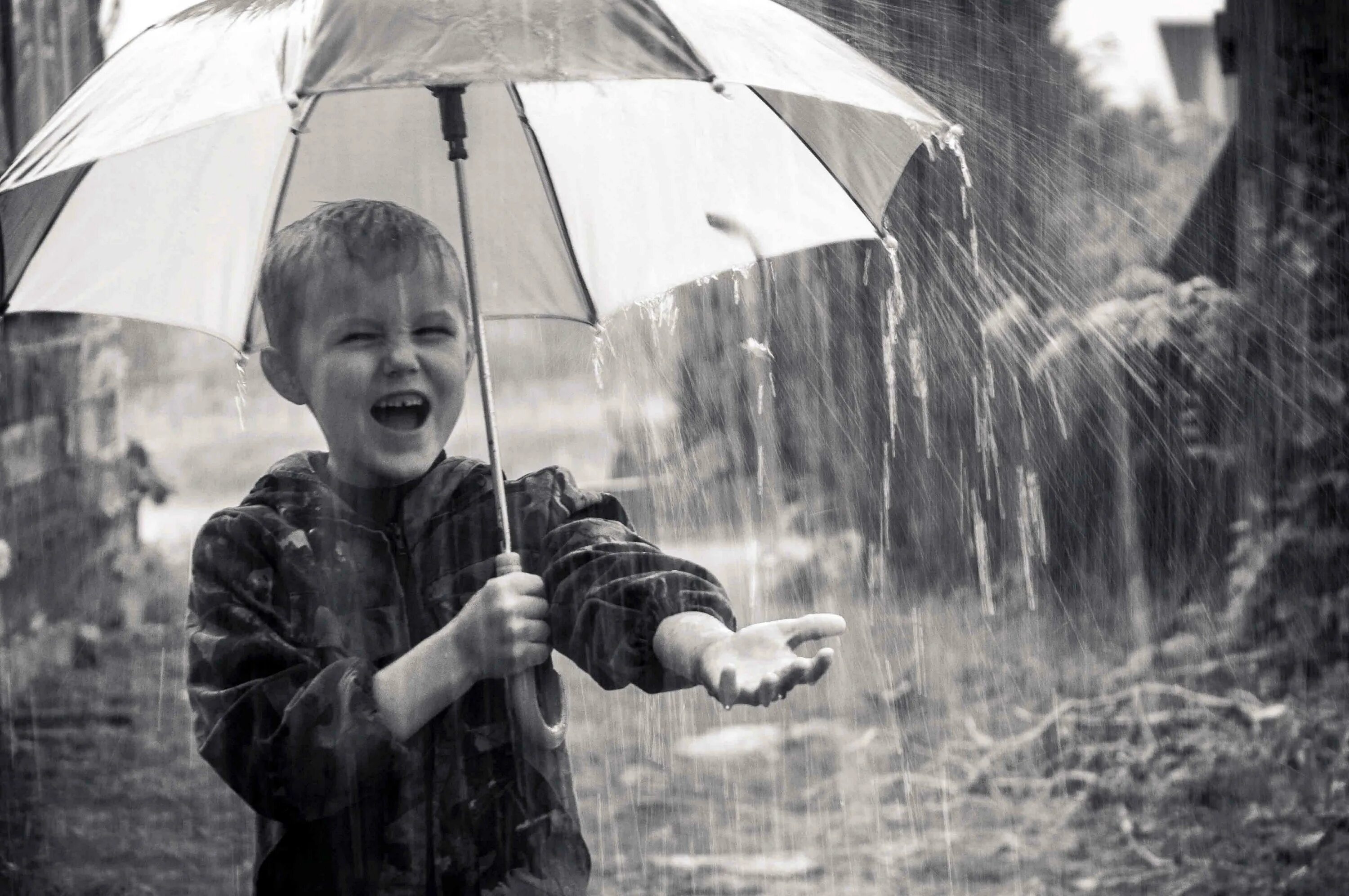 Сегодня целый день шел дождь. Мальчик с зонтиком. Мальчик под дождем. Под дождем. Дети дождя.