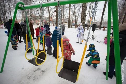 Городок детский открытие