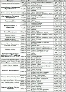 Состав вечерни