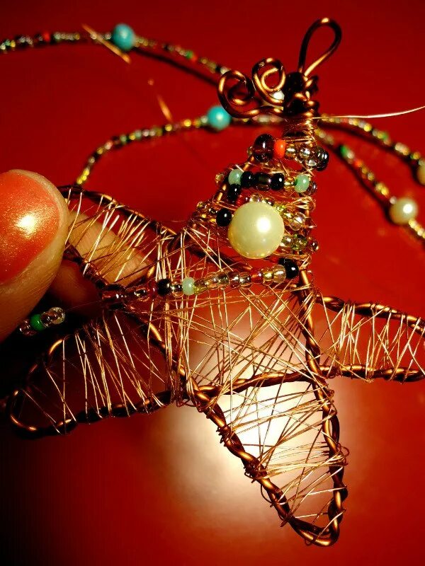 Новогодняя игрушка на елку из синельной проволоки. Новогодние игрушки из синельной проволоки. Объемная звезда из проволоки. Объемная звезда из проволоки. Елочные игрушки из проволоки.