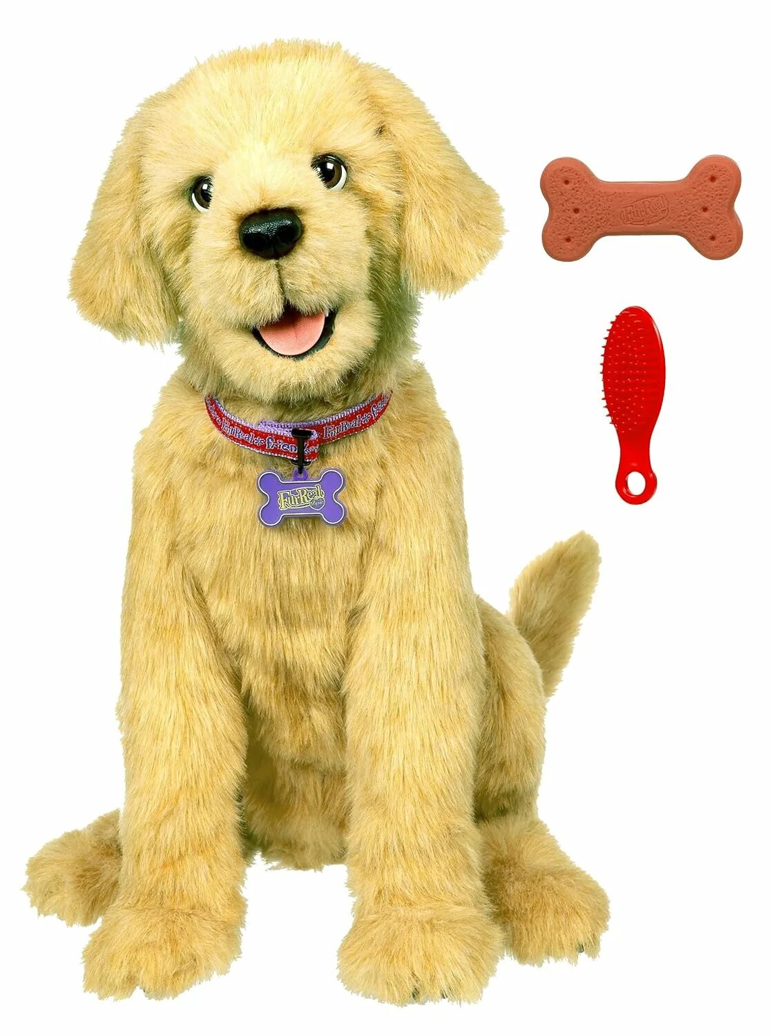 Включи игрушечную игрушку. Хасбро интерактивная собака fur real. Фуриал френдс собака бисквит. FURREAL friends Hasbro собака бисквит. FURREAL friends щенок Bisquit.