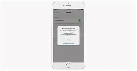 Not enough storage space перевод. Ios попап. поп ап ios. popup для айфона. iphone popup notification.