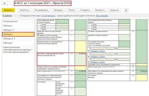 Фсс в бухгалтерии