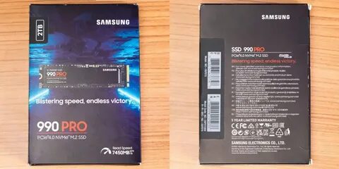 2tb samsung 990 pro 7450mb s gen4
