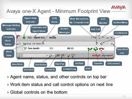 Avaya one x