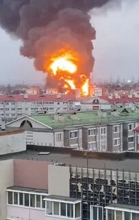 Горит кременчугский нпз