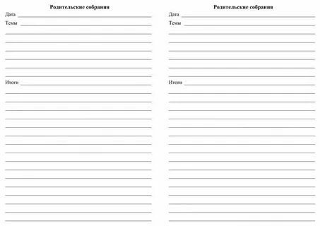 Практики родительского комитета