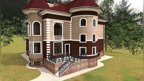 3d фасады домов