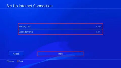 Произошла ошибка dns ps5