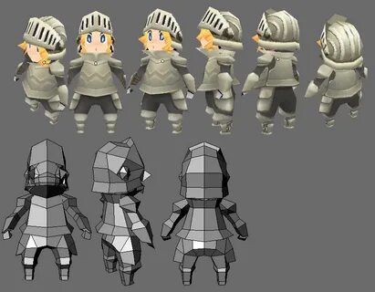Blender knight