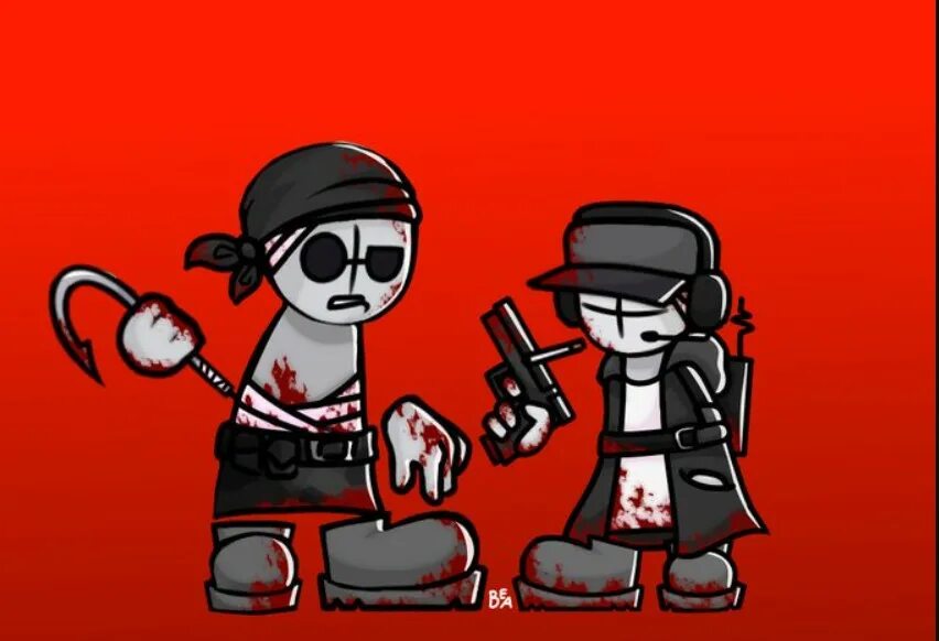 Less madness. Сэнфорд маднесс комбат. сэнфорд из madness combat. деймос маднесс комбат. маднесс комбат деймос и сэнфорд.