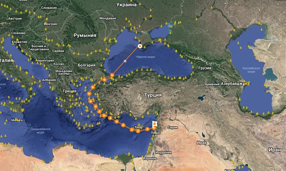 Евразия средиземное море. Морской путь из Средиземного моря в черное море. Морской путь Азовское море Каспийское море. Путь из Каспийского моря в Сирию. Карта морских путей Средиземного моря.