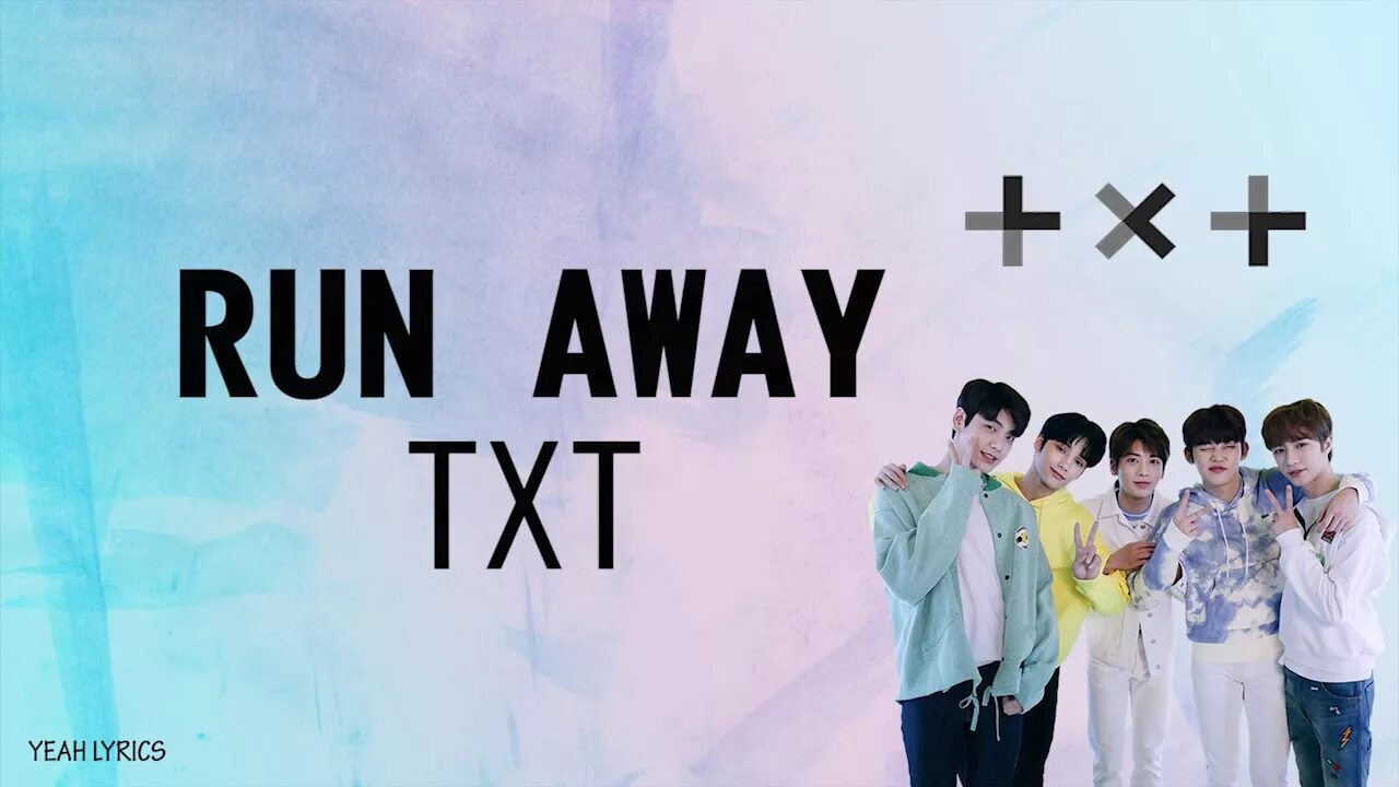 Txt обои на рабочий стол. Тхт Runaway. Группа txt. Тхт обложка группы.