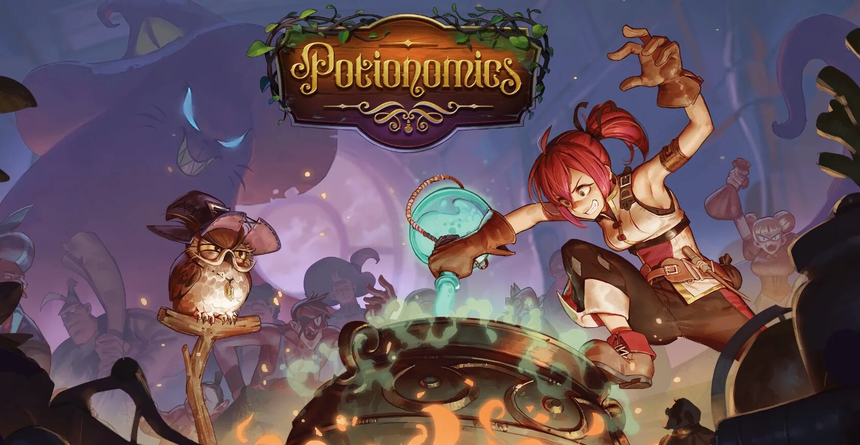 Potionomics. Potionomics игра. Potionomics персонажи.