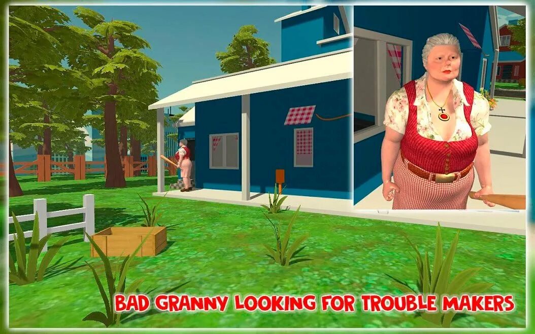 ГРЕННИ игра Bad. Дом granny. Злая бабка игра.