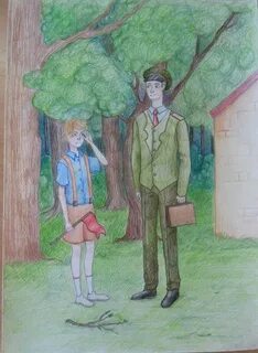 Рисунок к рассказу честное слово