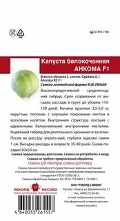 Капуста сорт анкома