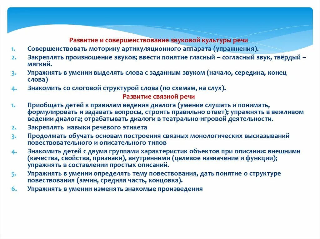 Собрание в речевой группе. Современные подходы к организации речевого развития дошкольников. Звуковая организация речи. Формы организации звуковой организации речи. Оценка звуковой организации речи это.