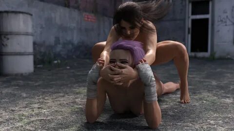 Slideshow underground girlfight club.