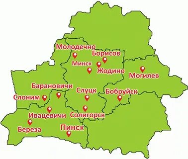 Карта молодечно