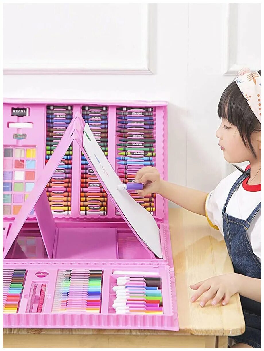 чемоданчик "набор юного художника" для рисования 208. чемоданчик набор юного художника для рисования art set 150 предметов. чемоданчик 208 предметов для рисования. набор для рисования с мольбертом для детей 208 предметов. чемоданчик "набор юного художника" 110 предметов.