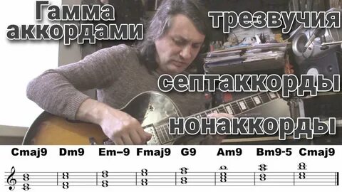 Гаммы аккордов