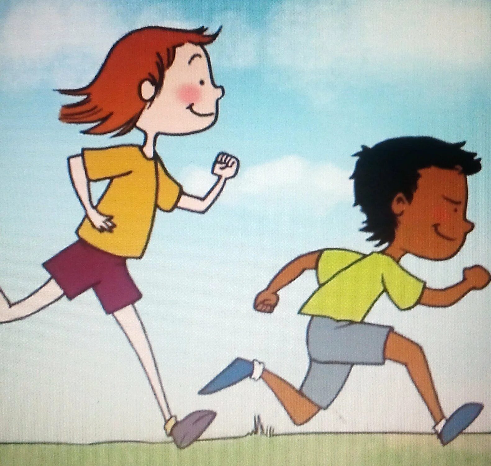 Брата бегут друг друга не догонят. Дети бегут. Дети бегают. Дети бегают рисунок. Бегающих веселый человек.